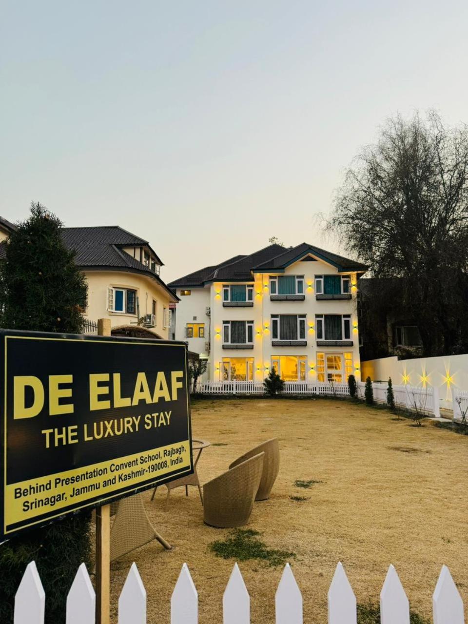 De Elaaf The Luxury Stay Σριναγκάρ Εξωτερικό φωτογραφία